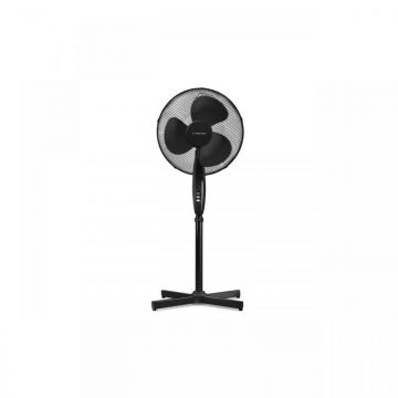 Ventilator pe picior Trotec, tip TVE18S, negru, 50 W, 40 cm, 3 viteze