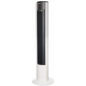 Ventilator turn Heinner HTF-M45WH, Control digital, 110 cm, Alb