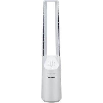 Ventilator turn Heinner HTFB-M33WH, 6 viteze, 3 moduri, Functie oscilatie, Temporizator, Control digital, Alb