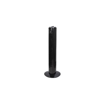 Ventilator turn LENTZ 80037, 45W, 81cm, 3 viteze, 3 moduri de oscilare, temporizator 120 min, negru