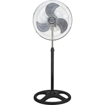 Ventilator Electric, Elice Metalica, 3 in 1, 45 cm, 60 W, Negru, Victronic