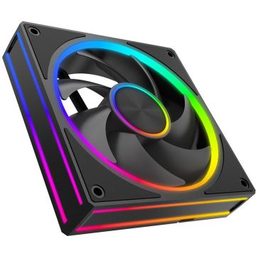 Ventilator VOLCANO LOOP 120 ARGB Black